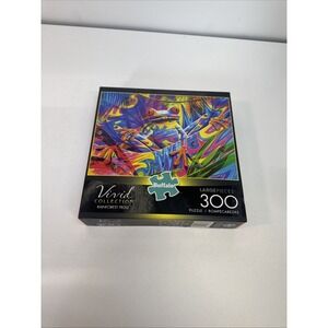 Rainforest Frog Vivid Collection Complete 300 pc Puzzle 21x15 Splashing Color